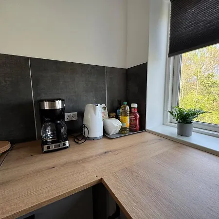 The Snowdrop - New Exclusive 4 Bedroom House, Up To 8 Persons - 155m2 - Free Parking Marslev