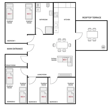 Διαμέρισμα The Snowdrop - New Exclusive 4 Bedroom House, Up To 8 Persons - 155m2 - Free Parking *